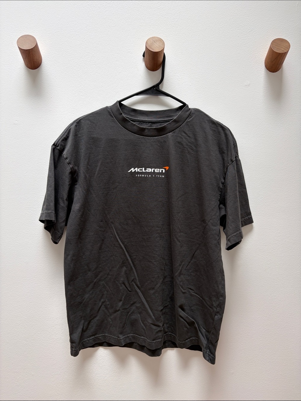 Dark Gray McLaren F1 Short Sleeve T-Shirt